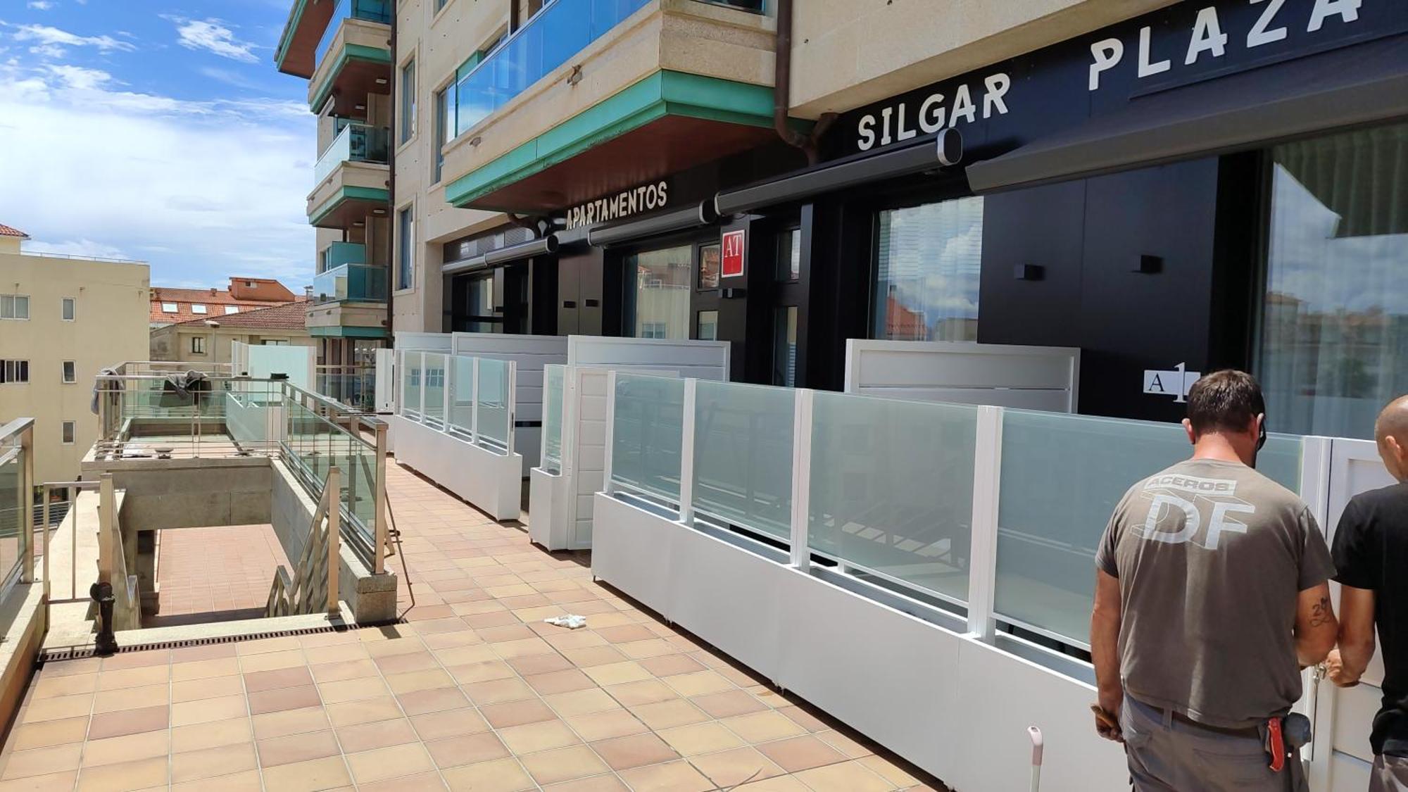 Apartamentos Silgar Plaza Sanxenxo Exterior foto