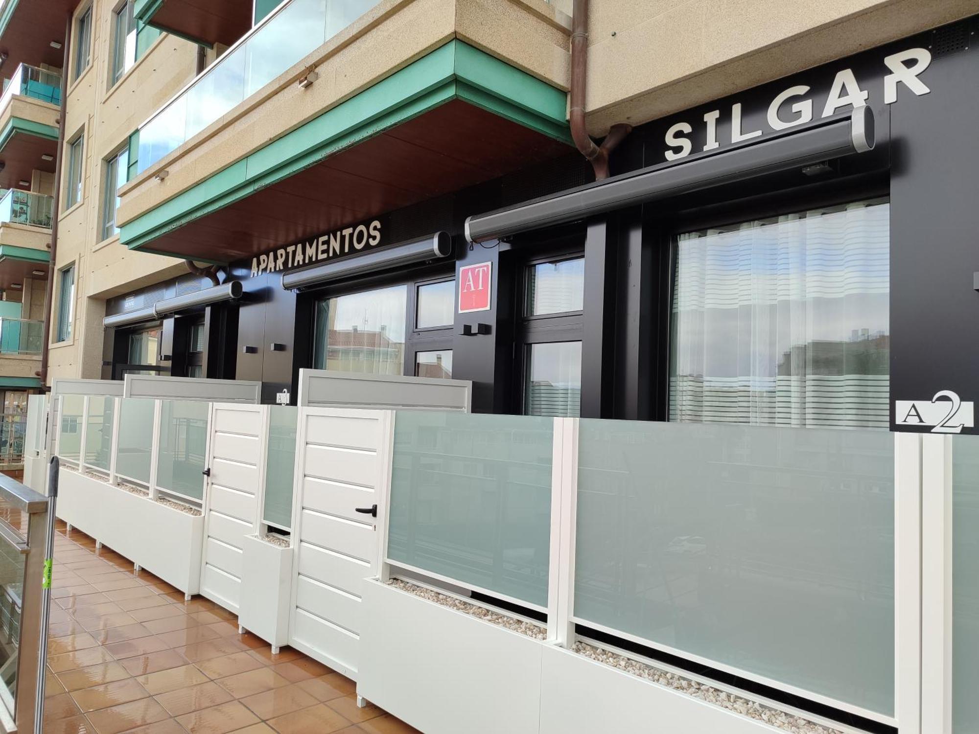 Apartamentos Silgar Plaza Sanxenxo Exterior foto