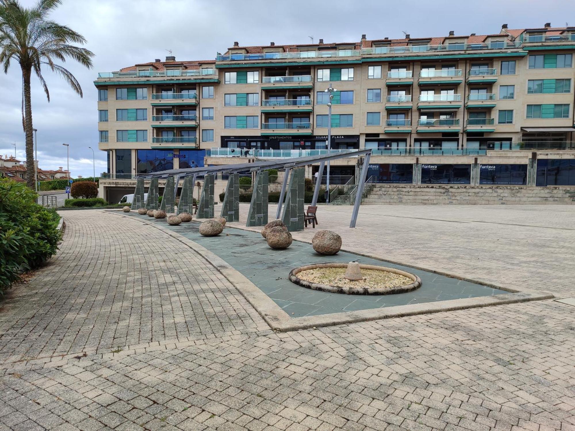 Apartamentos Silgar Plaza Sanxenxo Exterior foto